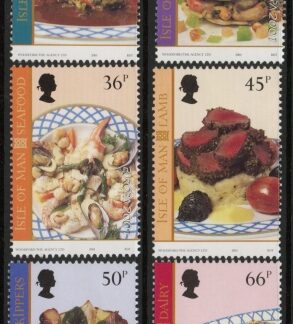 2001 IOM SG.947-52 Europa Set of 6 values (face value £2.45)U/M (MNH)