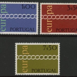 1971 Portugal SG.1413-5 Europa Set of 3 values U/M (MNH)