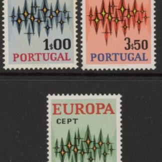 1972 Portugal SG.1470-2 Europa Set oif 3 values U/M (MNH)