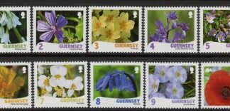 2009 Guernsey SG.1274-83 Wild Flora (2nd Series) Set of 10 values U/M (IMNH)