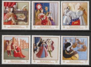 2009 Guernsey SG.1290-5 Anniv of Coronation of King Henry VIII Set of 6 values U/M (MNH)