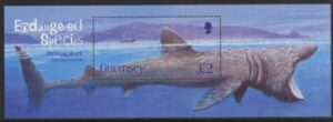 2005 Guernsey MS.1085 Basing Shark Mini Sheet U/M (MNH)