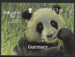 2013 Guernsey MS.1449 Giant Panda Mini Sheet U/M (MNH)