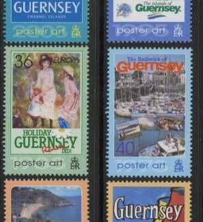 2003 Guernsey SG.991-6 Europa Set of 6 values U/M (MNH)