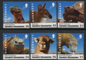 2009 Guernsey SG.1267-72 Drawins Discoveries Set of 6 values U/M (MNH)