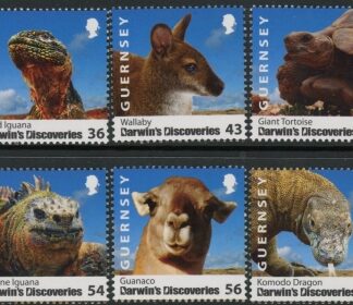 2009 Guernsey SG.1267-72 Drawins Discoveries Set of 6 values U/M (MNH)