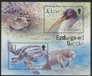 2006 Guernsey MS.1096 Florida Everglades Mini Sheet U/M (MNH)