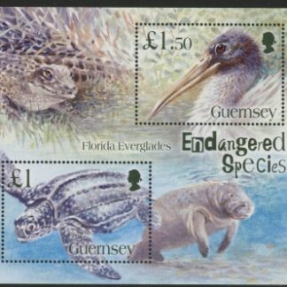 2006 Guernsey MS.1096 Florida Everglades Mini Sheet U/M (MNH)