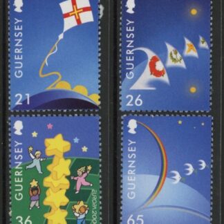 2000 Guernsey SG.863-6 Europa Set of 4 values U/M (MNH)