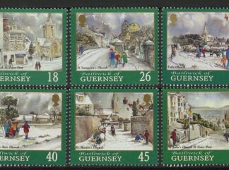 2000 Guernsey SG.877-82 Christmas Set of 6 values U/M (MNH)