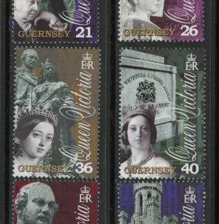 2001 Guernsey SG.884-9 Death Cent of Queen Victoria Set of 6 values  U/M (MNH)