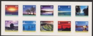2001 Guernsey SG.901-10 Island Colours Set of 10 values U/M (MNH)
