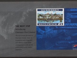 2001 Guernsey MS.927 Guernsey Post Mini Sheet U/M (MNH)