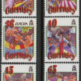 2000 Guernsey SG.942-7 Europa Set of 6 values U/M (MNH)