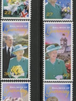 2002 Guernsey SG.948-53 Golden Jubilee Set of 6 values U/M (MNH)