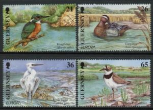 2001 Guernsey SG.891-4 Europa Set of 4 values U/M (MNH)