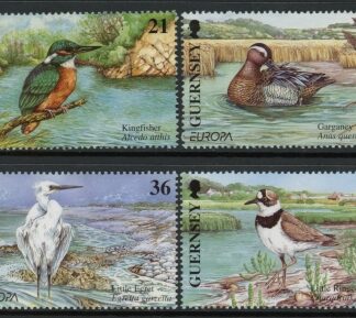 2001 Guernsey SG.891-4 Europa Set of 4 values U/M (MNH)