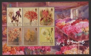 2005 Guernsey MS.1071 William J. Caparne Mini Sheet U/M (MNH)