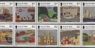 2015 IOM SG.1978-87 Tynwald Tapestry Set of 10 values U/M (MNH)
