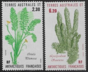 1986 French Antarctic - SG.216-7 Plants   2 values U/M (MNH)