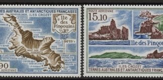 1988 French Antarctic - SG.240-1   'Air' Penguin Island   2 values U/M (MNH)