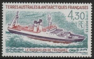 1994  French Antarctic.  SG.329  Kergulen de Tremarec. 1 value. U/M (MNH)