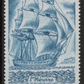 1995  French Antarctic.  SG.344  Expedition of Heroline to Crozet Islands. 1 value. U/M (MNH)