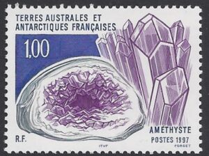 1997  French Antarctic.  SG.361  Amethyst. 1 value. U/M (MNH)