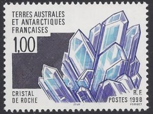 1998  French Antarctic.  SG.379  Rock-crystal. 1 value. U/M (MNH)