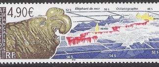 2005  French Antarctic  SG.540  Elephant Seal & Oceanographic chart. 1 value. U/M (MNH)