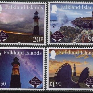 2025 Falkland Islands SG.tba  Lighthouses. Set of 4 values U/M (MNH)