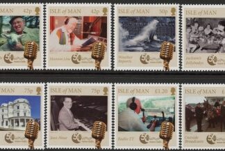 2014 IOM SG.1935-42 Manx Radio Set of 8 values U/M (MNH)