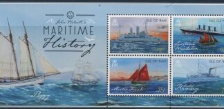2016 IOM MS.2000 Maritime History Mini Sheet U/M (MNH)