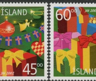 2002 Iceland SG.1034-5 Christmas Set of 2 values U/M (MNH)