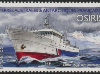 2010 French Antarctic SG.649 Osiris patrol ship U/M (MNH)