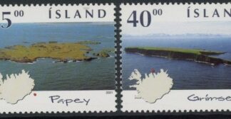 2001 Iceland SG.1004-5 Islands (1) Set of 2 values U/M (MNH)