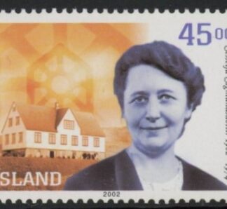 2002 Iceland SG.1021 Cent of Sesselja H. Sigmundsdottir U/M (MNH)