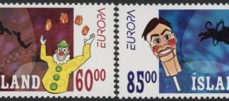 2002 Iceland SG.1022-3 Europa Set of 2 values U/M (MNH)
