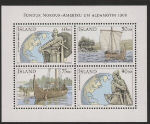 2000 Iceland MS.960 Millennary of Discovery Mini Sheet U/M (MNH)