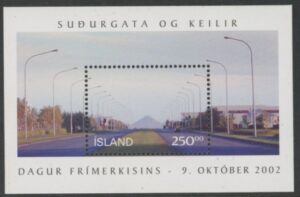 2002 Iceland MS.1033 Stamp Day Mini Sheet U/M (MNH)