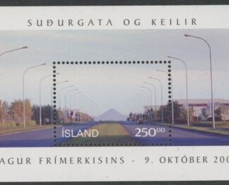 2002 Iceland MS.1033 Stamp Day Mini Sheet U/M (MNH)