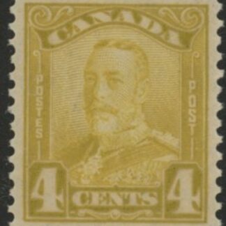 1929  Canada  SG.278  4c olive-bistre  U/M (MNH)