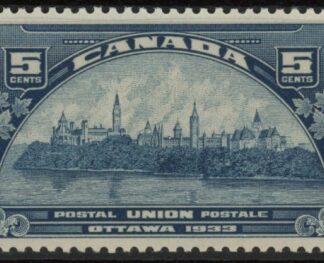 1933 Canada SG.329  5c blue. - Parliament Buildings Ottawa u/m (MNH)
