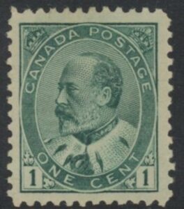 1903 Canada SG.175 1c green mounted mint
