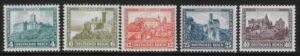 1932 Germany SG.485-489 Welfare Fund. set 5 values U/M (MNH)