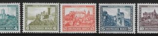 1932 Germany SG.485-489 Welfare Fund. set 5 values U/M (MNH)
