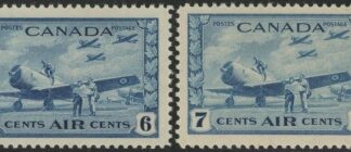 1942 Canada SG.399-400 Air Set of 2 values U/M (MNH)