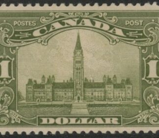 1929 Canada SG.285 $1 olive-green mounted mint