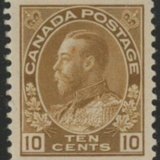 1925  Canada  SG.254  10c bistre brown U/M (MNH)