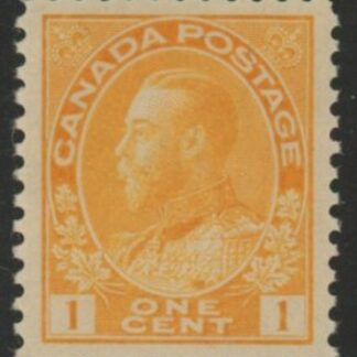 1922  Canada SG.246a  1c chrome yellow die II U/M (MNH)
